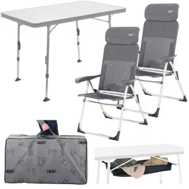 Crespo Camping Set anthrazit (AL/213-CT)
