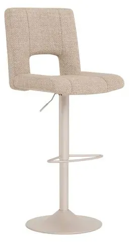 2er-Set Actona Barhocker Sylvia Stoff Beige