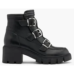 Bikerboots - Damen - schwarz
