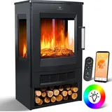 Kesser Elektrokamin schwarz