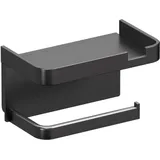 Toilettenpapierhalter, Rollenpapierhalter Ohne Bohren, Toilettenpapierspender, Papierspender Mit Ablage, Selbstklebend Und Wandmontiert Aus Edelstahl Für Badezimmer-wandaufhängung Ohne Nägel