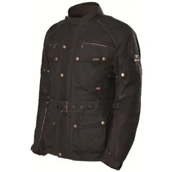 Modeka GLASGOW Wachsjacke schwarz 5XL