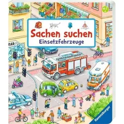 RAVENSBURGER 43686 Sachen suchen: Einsatzfahrzeuge