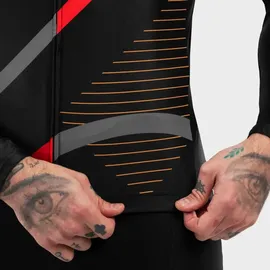 Siroko M2 Arizona Langarm-trikot - Black / Red / Orange - M