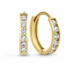 Isabel Bernard Creolen Isabel Bernard Le Marais Tiphaine - 585 gold   Damen 
