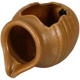 BETOOKY Keramik Teich Wasserspeier mit Zirkulierendem Wasser für Patio und Home Natürlicher Fließender Wassereffekt im Ökologischen Tongefäß für Gartendekoration