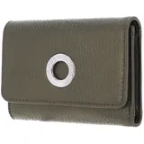 Mandarina Duck Mellow Lux Flap Wallet L Damen Geldbörse metal green
