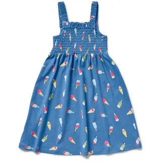 Tchibo - Trägerkleid - Mädchen - Gr. 122/128 - blau