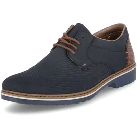 Rieker Schnürhalbschuh Blau Herren 47
