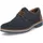 Rieker Schnürhalbschuh Blau Herren 47