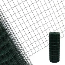 Estexo Wildzaun 0,6 x 2500 cm Grün/Metall