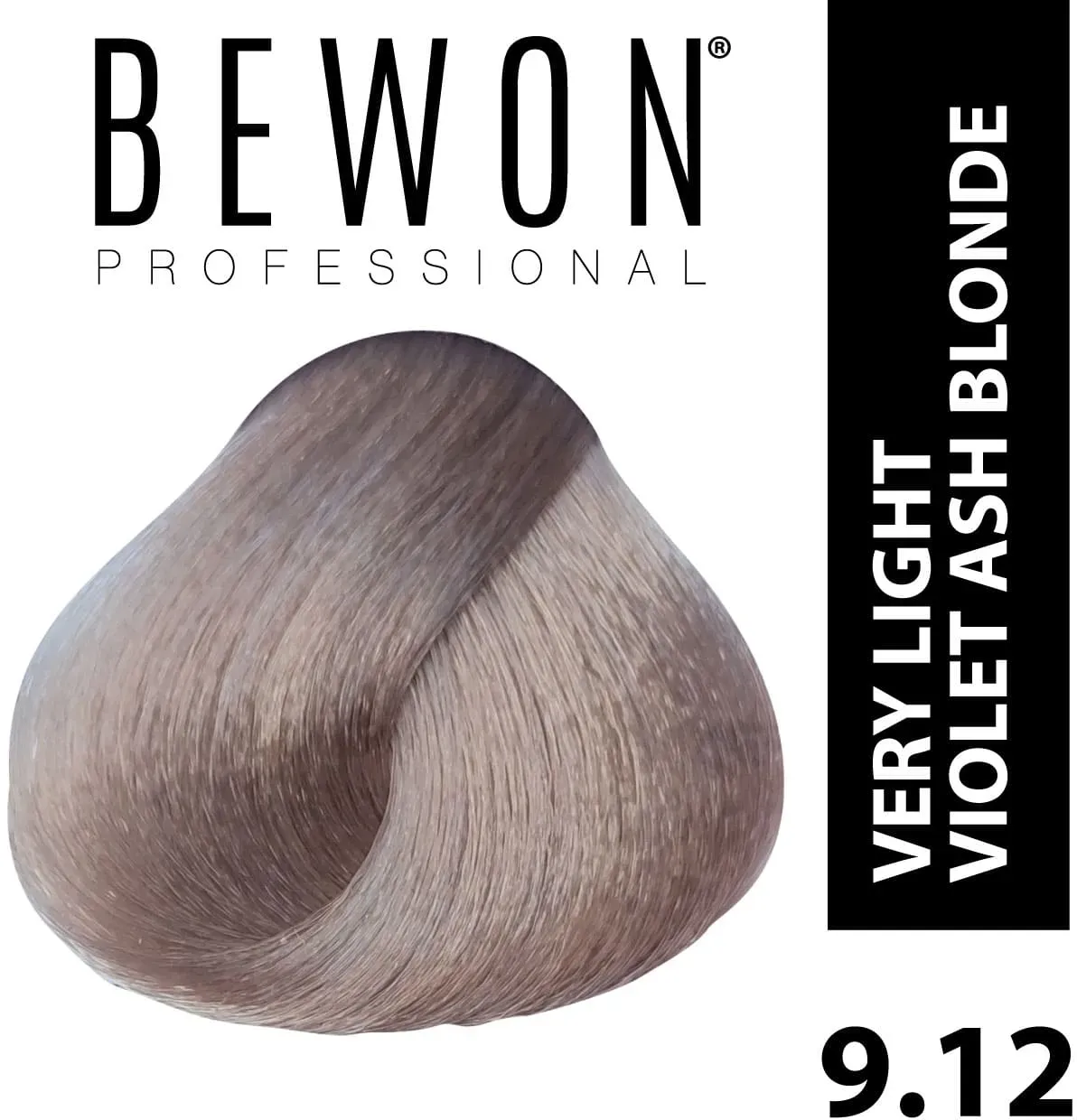 Permanent Hair Color Cream - 9.12 very light ash violet blonde