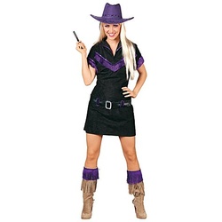 Faschingskostüm Cowgirl, lila