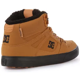 DC Shoes Pure High-top WC Winter Sneaker, Wheat Black, 42.5 EU