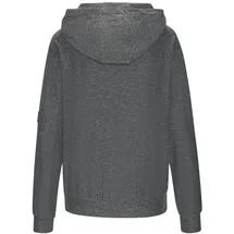 vivance active by lascana Funktions-Kapuzensweatjacke Damen schwarz meliert Gr.M (40/42)