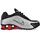 Nike Shox R4 Damen Metallic Silver/Black/Light Crimson 38