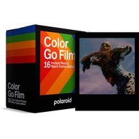 Polaroid Film Color Go Black Frame Film Sofortbildfilm, 2x8 Aufnahmen (6211)