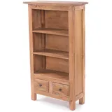 DESIGN DELIGHTS BÜCHERSCHRANK Natur, Holz, 57x102x26 cm, Wohnzimmer,, |