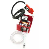 60L/min Dieselpumpe Heizölpumpe Selbstansaugend mit Schläuchen Zapfpistole Promote Ölpumpe Tankstelle 230V 550W