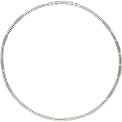 Gliederkette TITANIA "Halsketten", grau (titanfarben), Halsketten, Damen, Titan