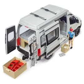 Bruder 02672 - Sprinter Camper mit Fahrer weiß 1:16