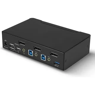 Lindy KVM-/Audio-/USB-Switch - 2 x KVM/Audio/USB