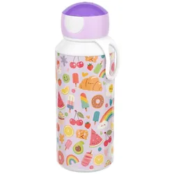 Mepal CAMPUS Trinkflasche Pop-Up 400 ml - Food Fest (2025)