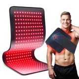 I-THERA-U Rotlichtlampe Therapie Infrarotlampe Gürtel - 360LEDs Red Light Therapy für den Körper, 3-In-1 Chips 660 nm & 850 nm Infrarottherapie, Entspannt die Muskeln, Lindert Rückenschmerzen, Schwarz