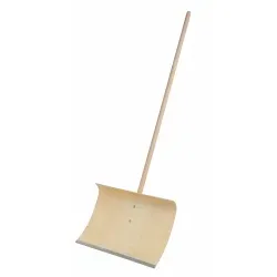 Freund Victoria Schneeschieber Holz, lackiert, Profimodell 2020508 , 1 Stück, Blattgröße = 55 x 35 cm, Stiellänge ca. 150 cm