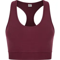 Yoga Bra Balance Yoga Damen Rot Stretchig YOGISTAR XS