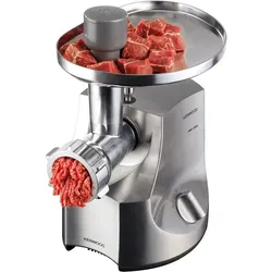 Fleischwolf »MG700 mit 2 Wurstfüllaufsätzen, Kebbeaufsatz, 3 Lochscheiben«, 850 Watt Normallastleistung - Maximalleistung 2000 W, 515809-0 Metall