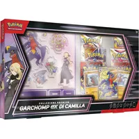 Pokémon-Sammelkartenspiel: Camilla's Garchomp-Ex-Premium-Kollektion (DREI holografische Karten und sechs Booster-Packs)