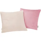 s.Oliver double soft Kissen 50 x 50 cm Rosa