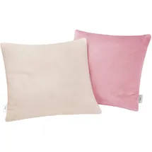 s.Oliver double soft Kissen 50 x 50 cm Rosa