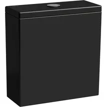 Laufen Aufputz-Spülkasten 38x39,5 cm schwarz glänzend