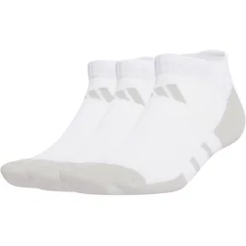 adidas Essentials Climacool Low Cut Socken 3 Paar Weiß/Grau 37-39