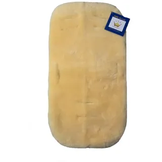 Reissner Lammfelle KIWA Echt Lammfell Einlage für Kinderwagen Buggy Baby Bett Kinderbett medizinisch gegerbtes Merino Schaffell