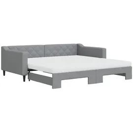 vidaXL Tagesbett 100 x 200 cm Hellgrau