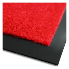 Karat Schmutzfangmatte Monochrom Rot