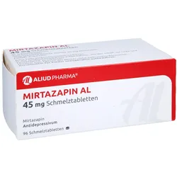 Mirtazapin AL 45 mg Schmelztabletten 96 St