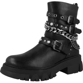 Dockers Stiefelette Stiefelette Kunstleder - Schwarz 36