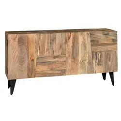 Handgefertigtes Aton-Sideboard aus massivem Akazienholz – 160 x 40 x 82 cm