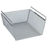 WENKO Einhängekorb M silber 28,0 x 27,5 x 15,0 cm