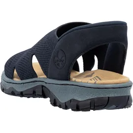 Rieker Sandale Damen Blau 36