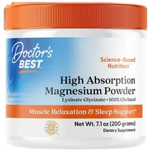 Doctor's Best High Absorption Magnesium Pulver 200 g