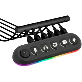 Streamplify HUB DECK 5 RGB-Controller Schwarz