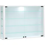 VCM Vitrine Vitrosa 83 x 18 x 60 cm Rosa