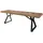 Massivmoebel24 Bank Altholz Mehrfarbig 150 x 40 x 45 cm