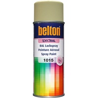 belton spectRAL Lackspray RAL 1015 hellelfenbein, glänzend, 400 ml - Profi-Qualität