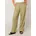 Leinenhose Lässig Grün 48